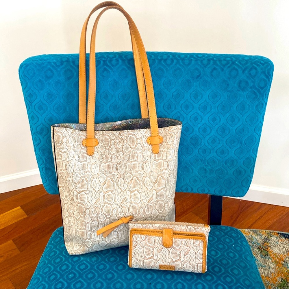 Consuela Clay Everyday tote and slim wallet.
